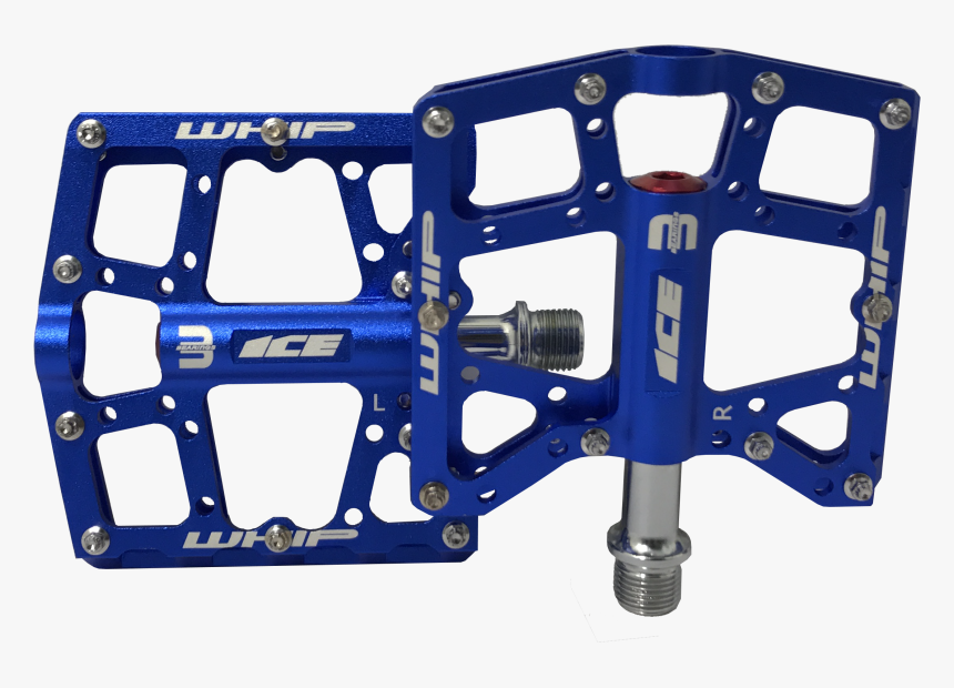 Pédales Bleus Vtt, HD Png Download