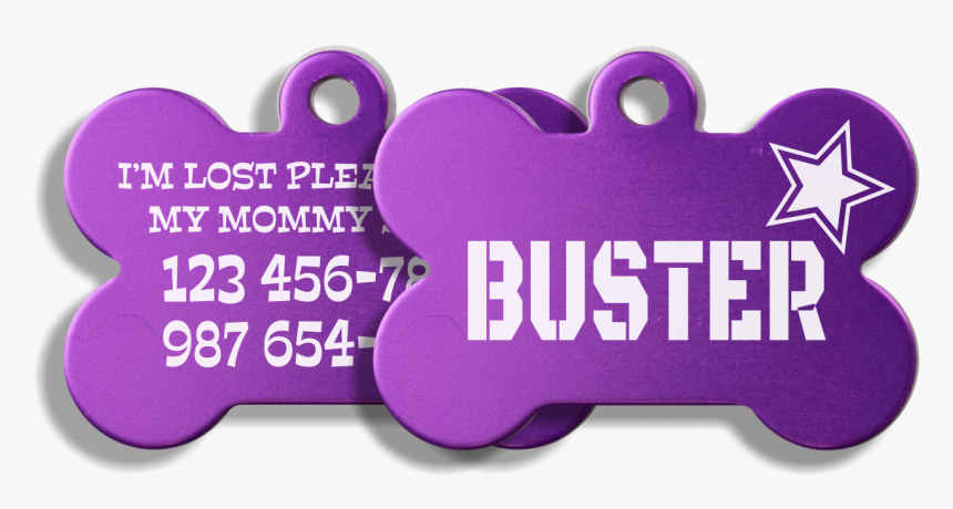 Template Dog Tag - Heart, HD Png Download