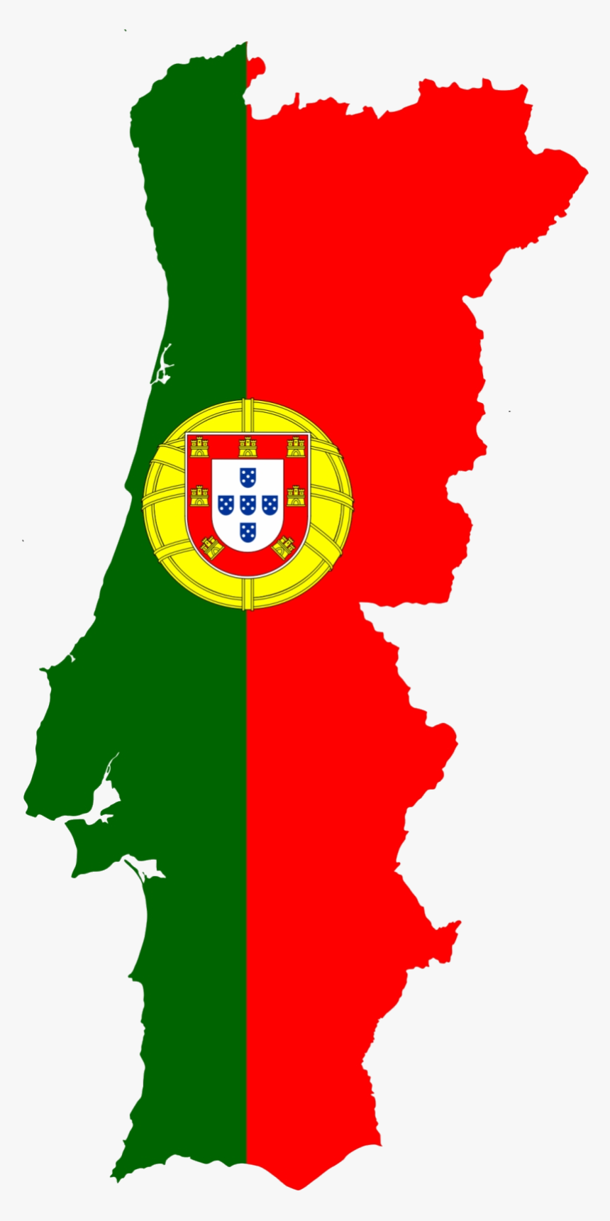 Cornhole Big Image Custom Boards Country Flags Game - Portugal Map With Flag, HD Png Download