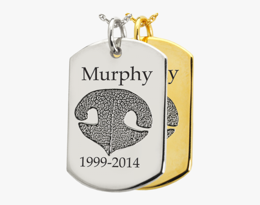 Chain With Name And Fingerprint Ying And Yang, HD Png Download