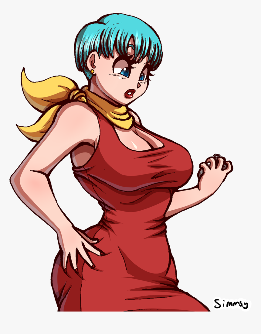 Clothing Facial Expression Cartoon Human Hair Color - Bulma Sexual, HD Png Download