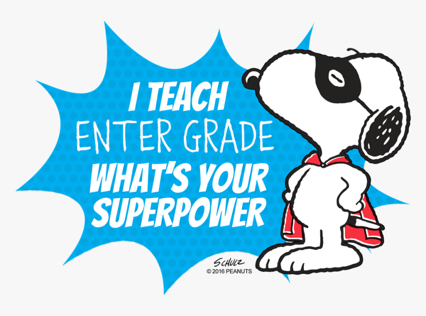 Snoopy Teacher, HD Png Download
