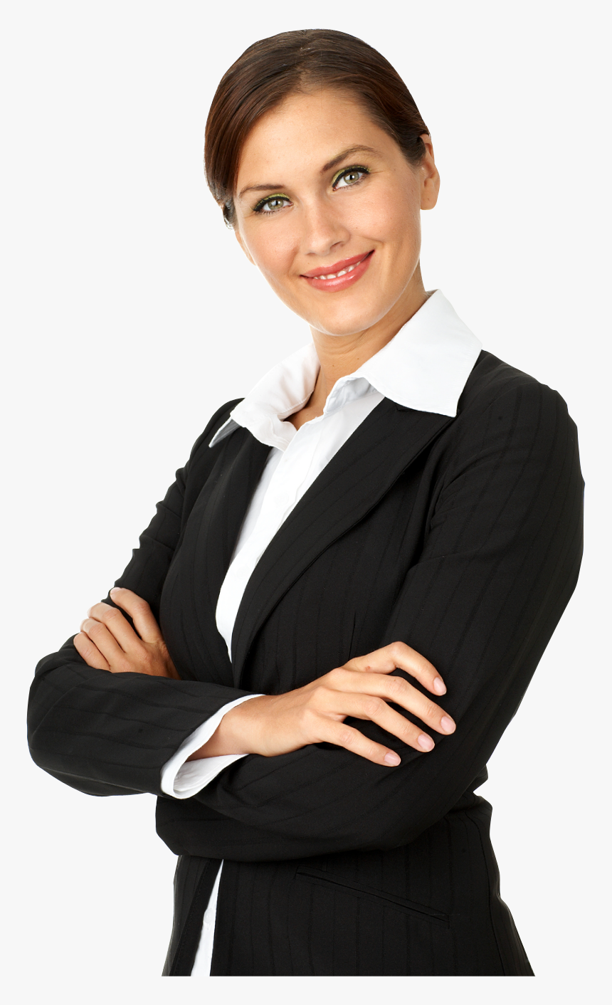 Transparent Model Girl Png - Woman In Suit Png, Png Download
