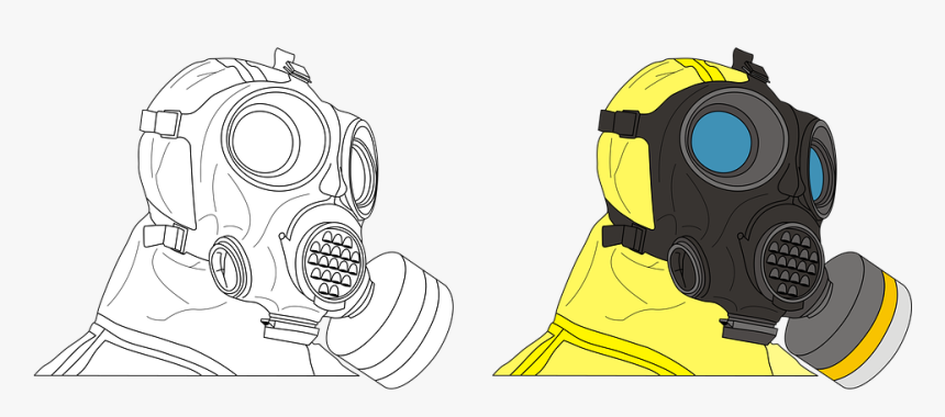 Terno Protetor, Máscara, Absorvedor, Postapokalipsa - Radiation Protective Suit, HD Png Download