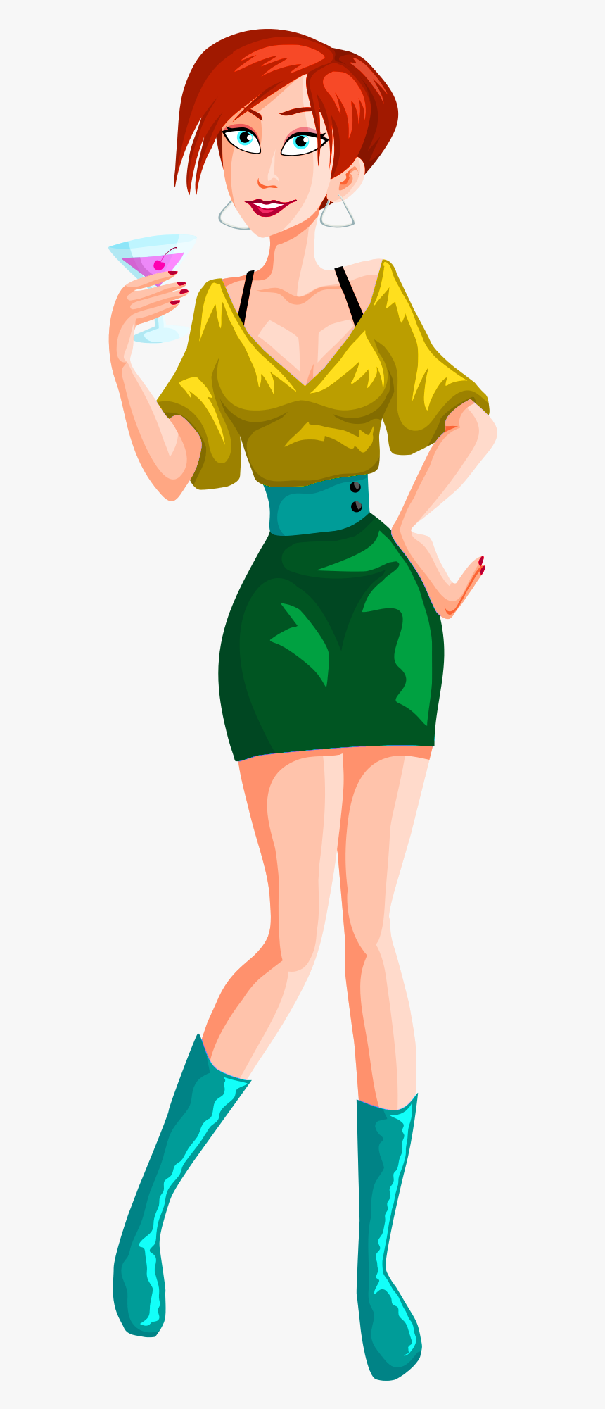 Wedding Girl Png Transparent Image - Transparent Girl Png Vector, Png Download