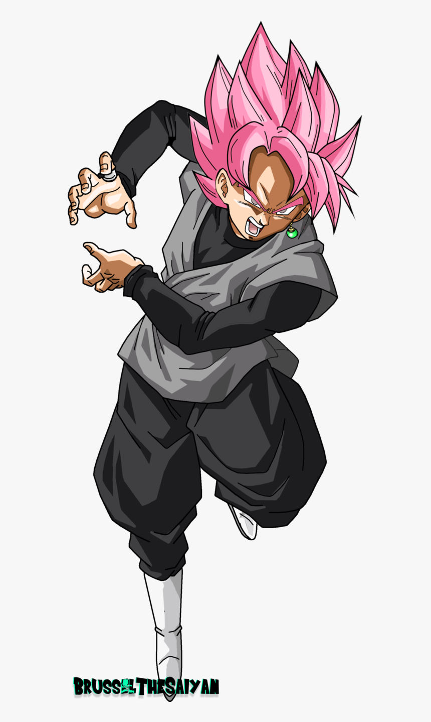 Super Saiyan Rose Png 5 » Png Image - Dark Menace Goku Black, Transparent Png