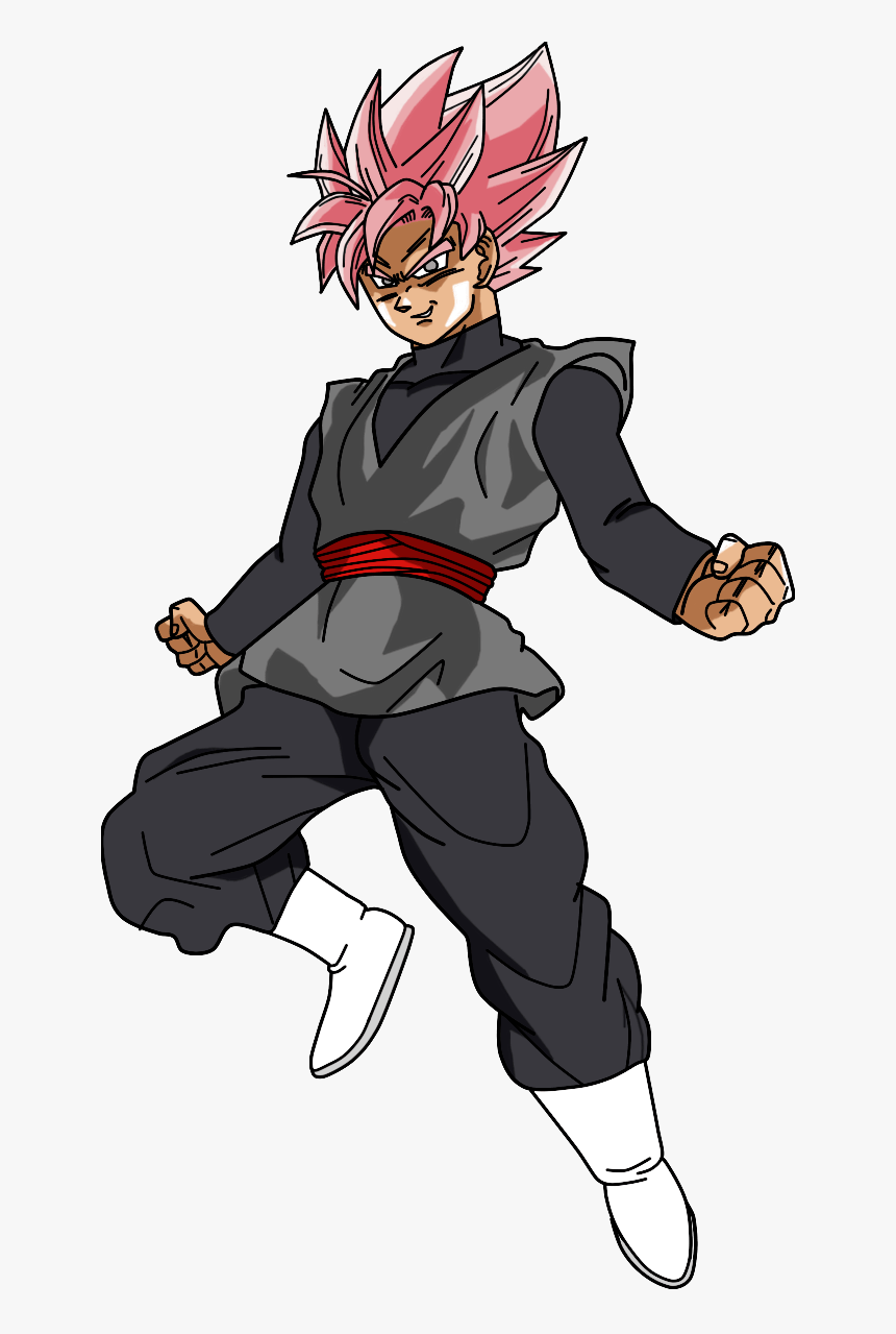 Ssj Rose - Black Goku Ssj Rose Png, Transparent Png