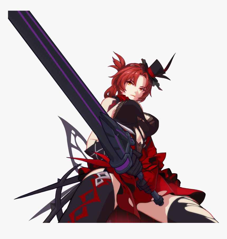 Honkai Impact 3 Himeko Blood Rose, HD Png Download