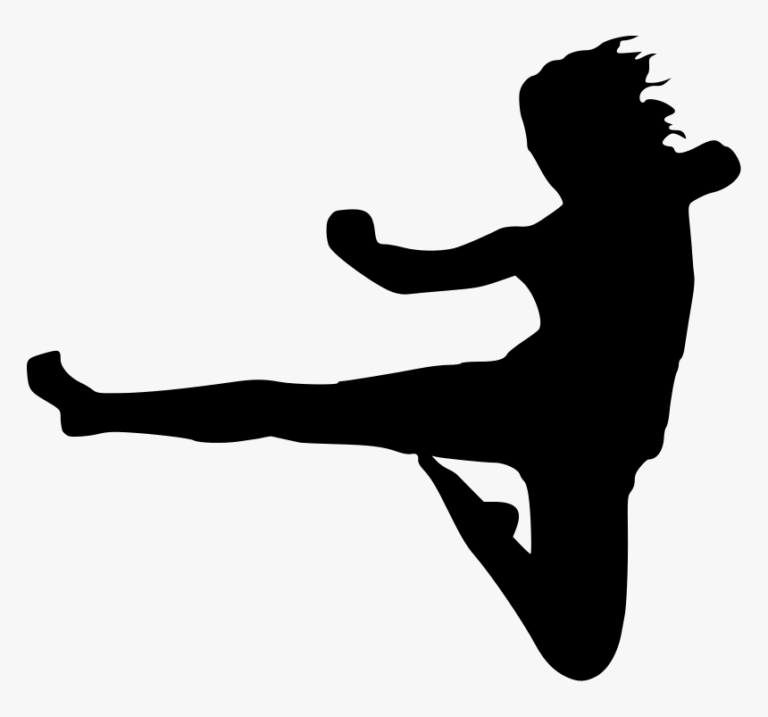 Clip Art Taekwondo Portable Network Graphics Martial - Karate Kick Clipart, HD Png Download