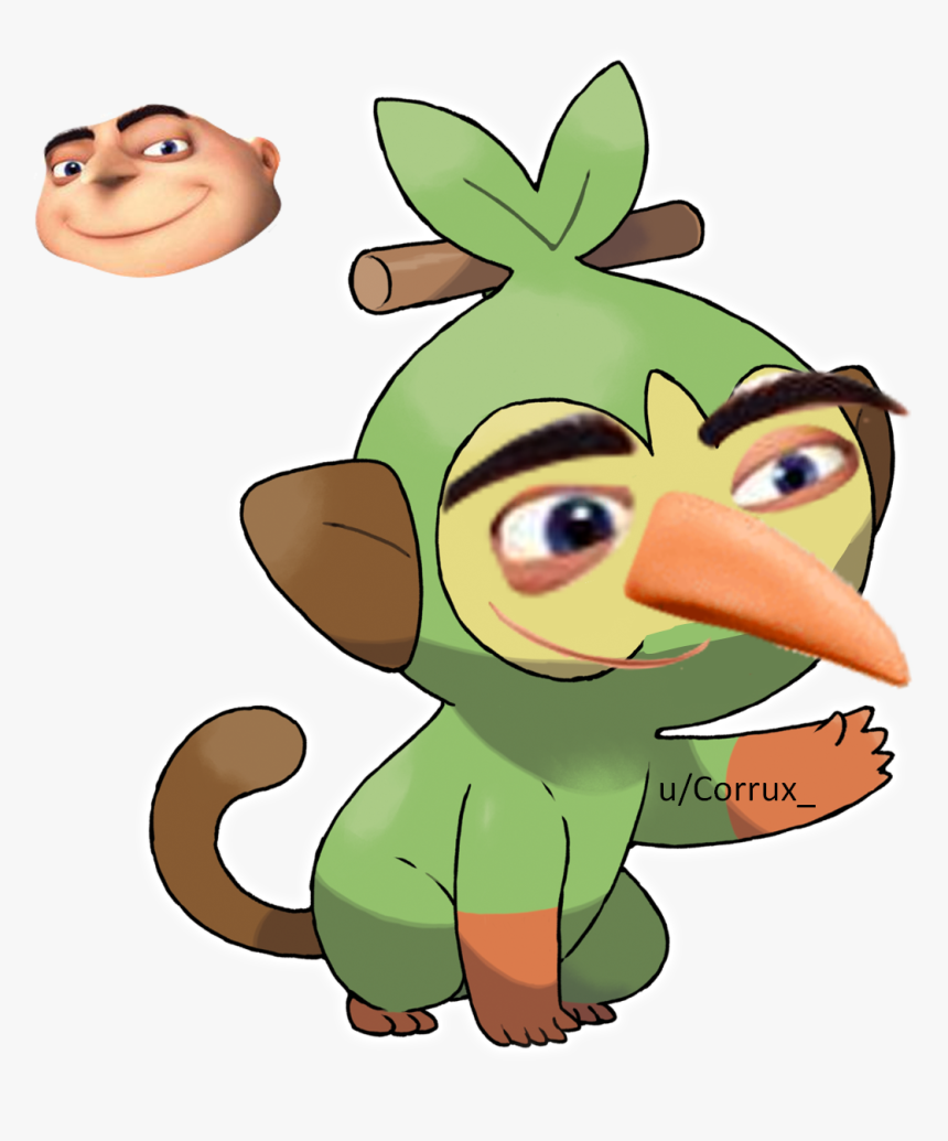 Cartoon,green,clip Art,nose,animated Cartoon,fictional - Gruki Pokemon, HD Png Download