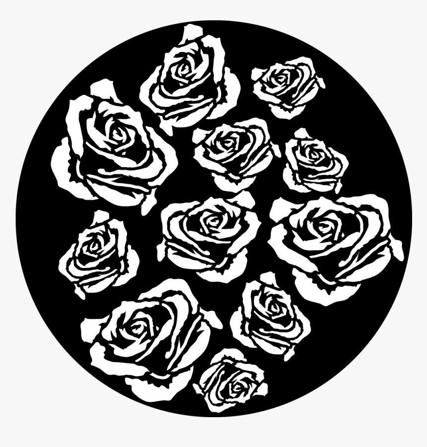 Apollo Breakup Roses Gobo 
 Data-large Image //cdn - Rose Gobo Breakup, HD Png Download