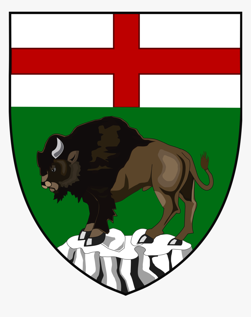 Shield Of Arms Of Manitoba - Manitoba Coat Of Arms, HD Png Download