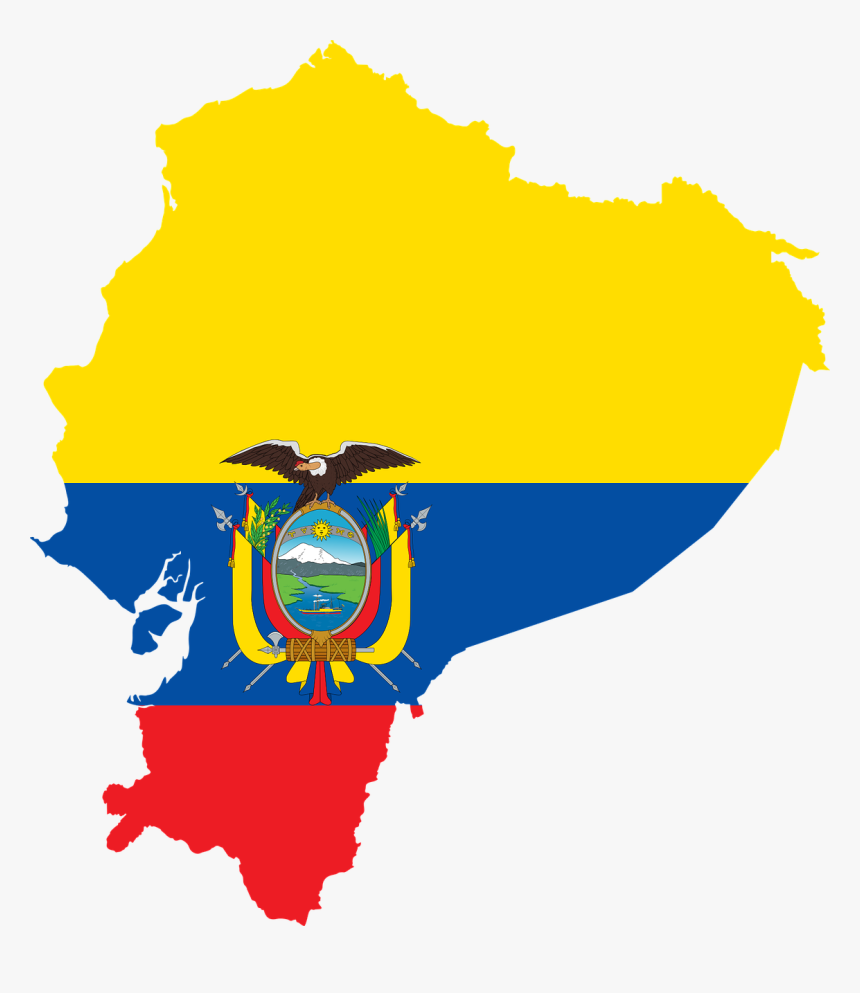 Yellow,ecuador,flag Of Ecuador - 3 Regions Of Ecuador, HD Png Download