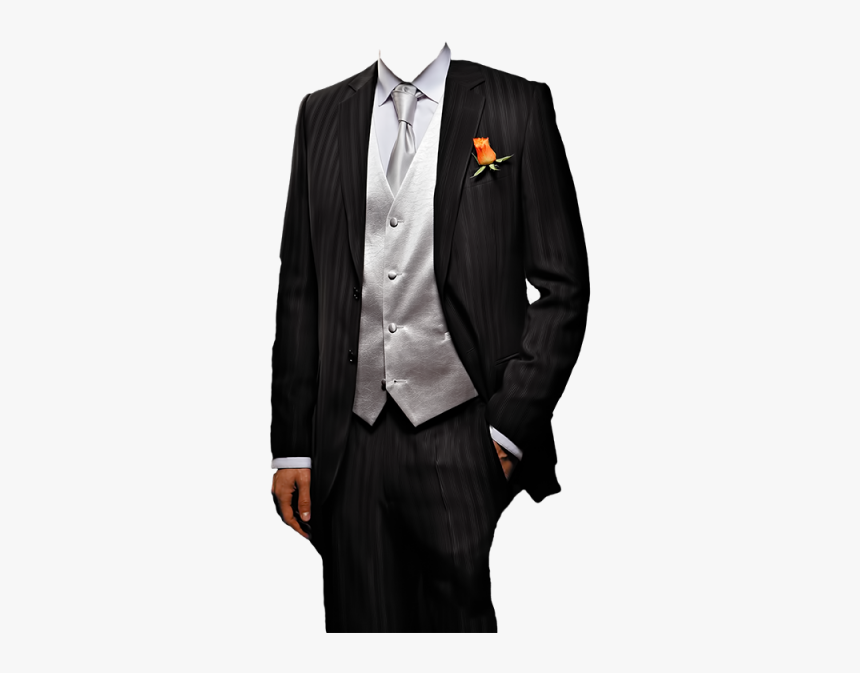 Clip Art Sal O Preto E - Tuxedo, HD Png Download