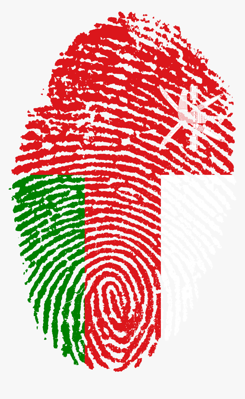 Transparent Fingerprints Clipart - Oman Png, Png Download