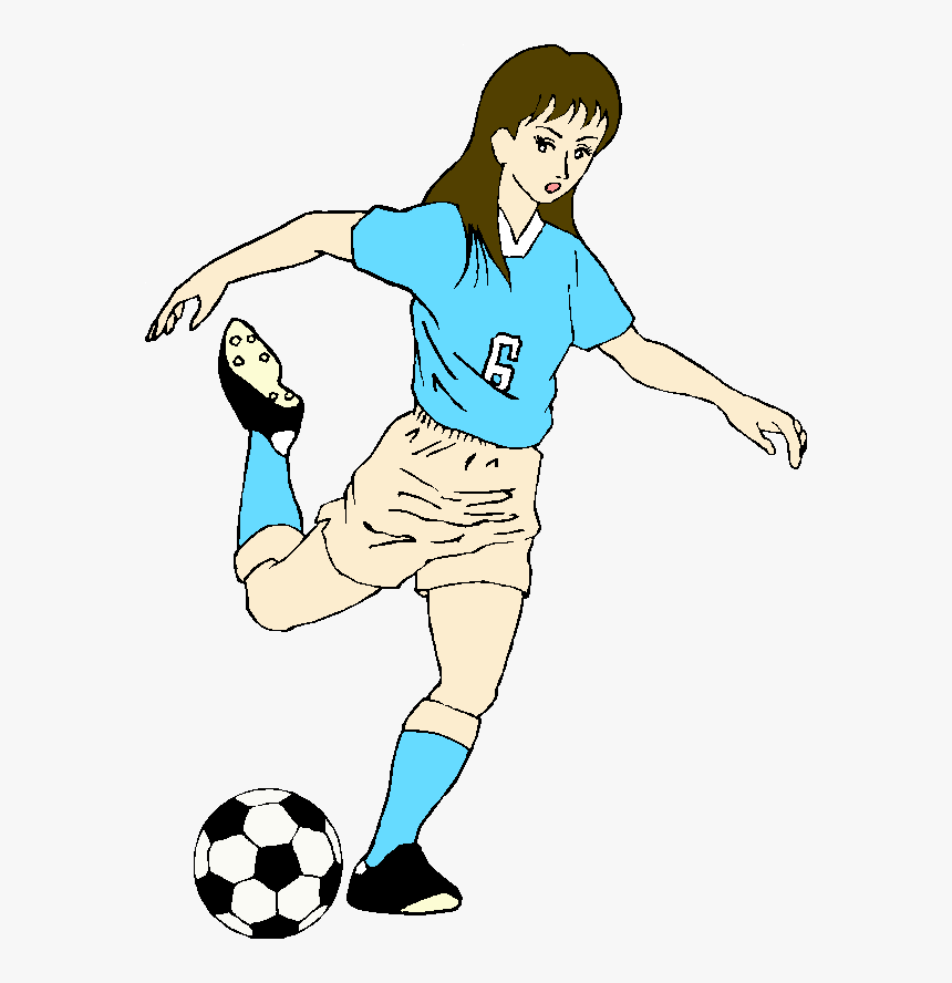 Soccer Clip Art - Soccer Kick Clip Art, HD Png Download
