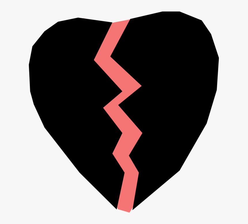 Vector Illustration Of Broken Heart The Result Of Intimate, HD Png Download