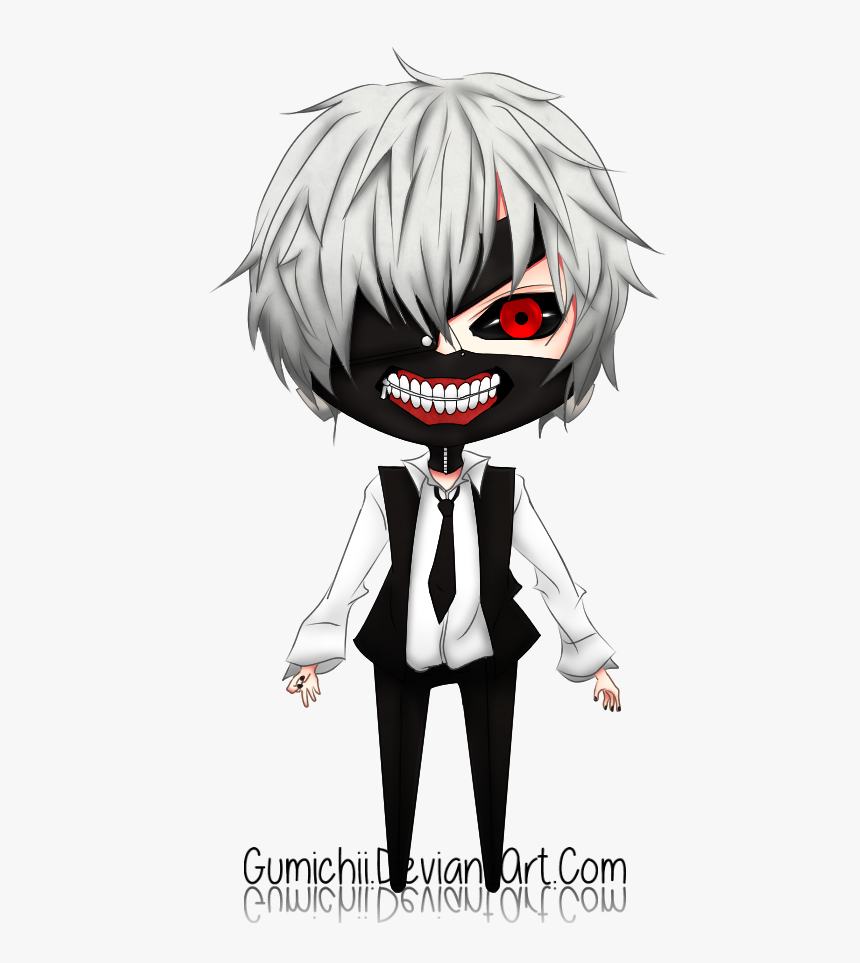 Tokyo Ghoul Kaneki Chibi, HD Png Download