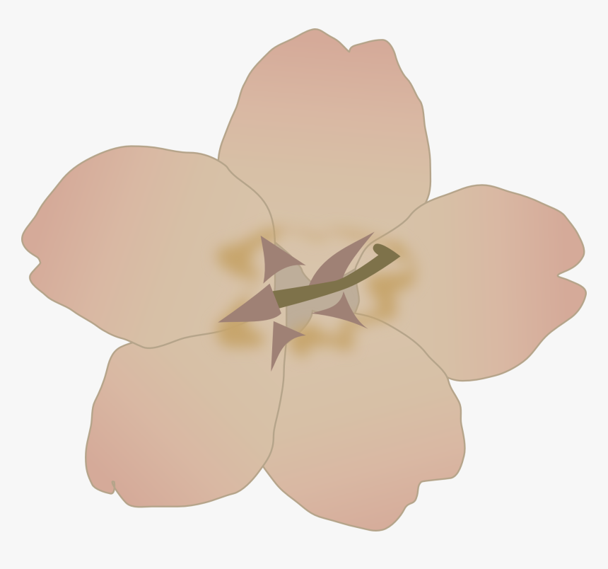Petal,plant,flower - Purple Flower Clip Art, HD Png Download
