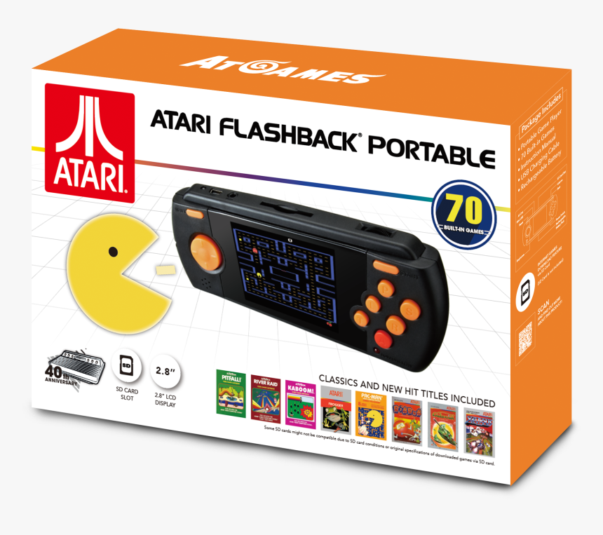 Atari Portable Flashback Games, HD Png Download