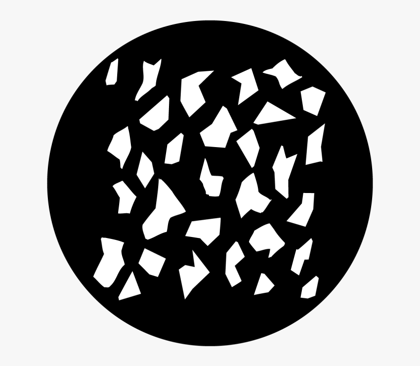 Apollo Tiling Breakup Shatter Gobo 
 Data-large Image - Circle, HD Png Download