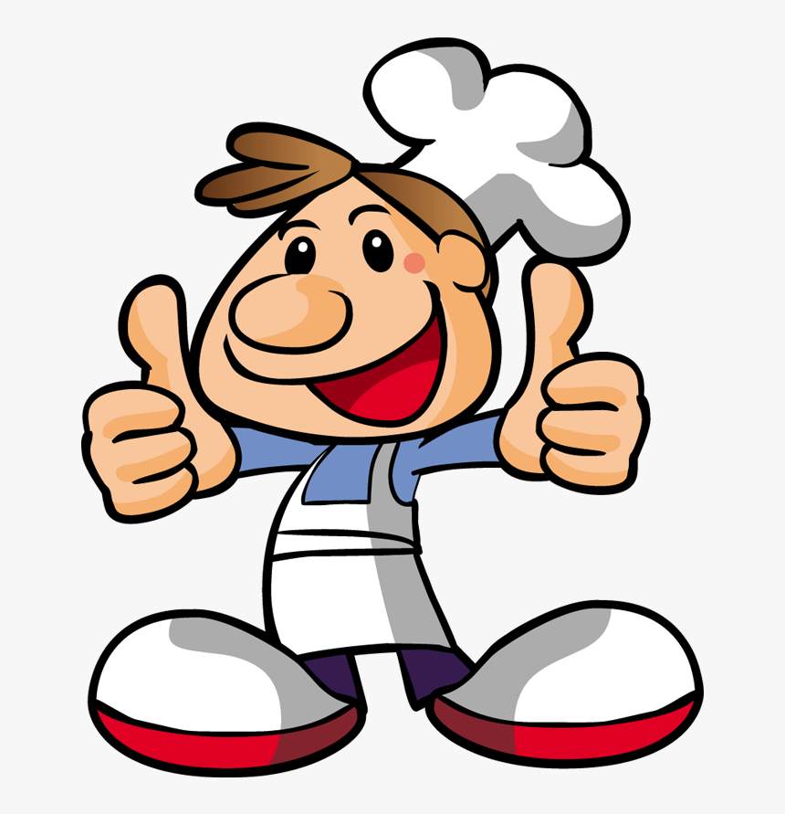 Pizza Chef Cartoon Transprent Png Free - Chef Thumbs Up Png, Transparent Png