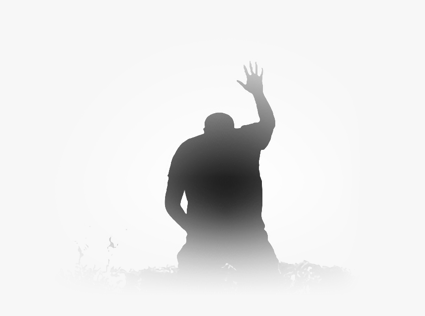 #ftestickers #man #kneeling #silhouettestickers - Worship Png Transparent, Png Download