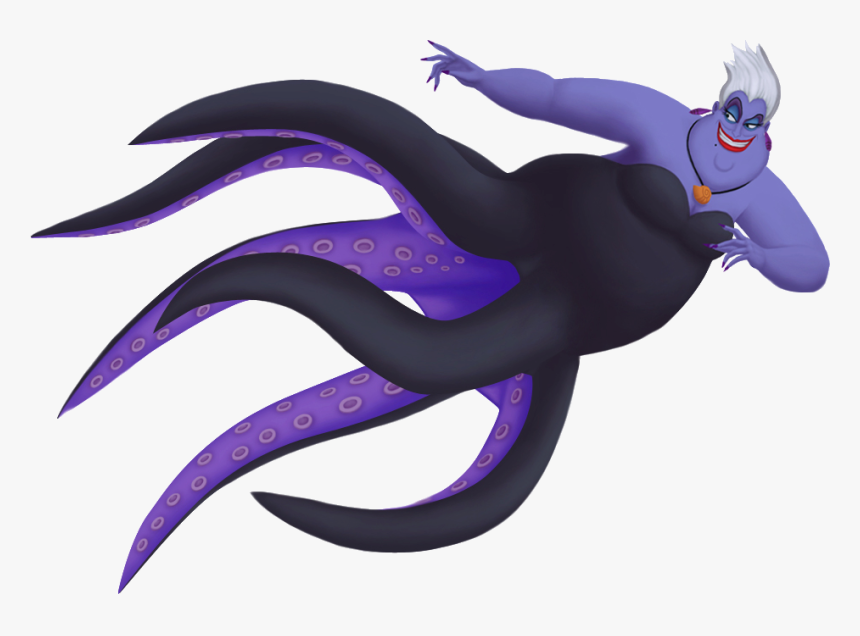 Ursula Khii - Kingdom Hearts Ursula, HD Png Download