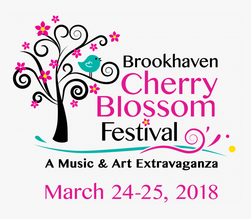 Brookhaven Cherry Blossom Festival - Brookhaven Cherry Blossom Festival 2018, HD Png Download