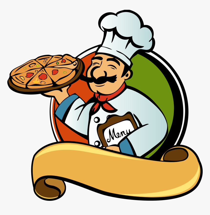 Pizza Italian Cuisine Chef Clip Art Pan - La Importancia De Las Fracciones, HD Png Download