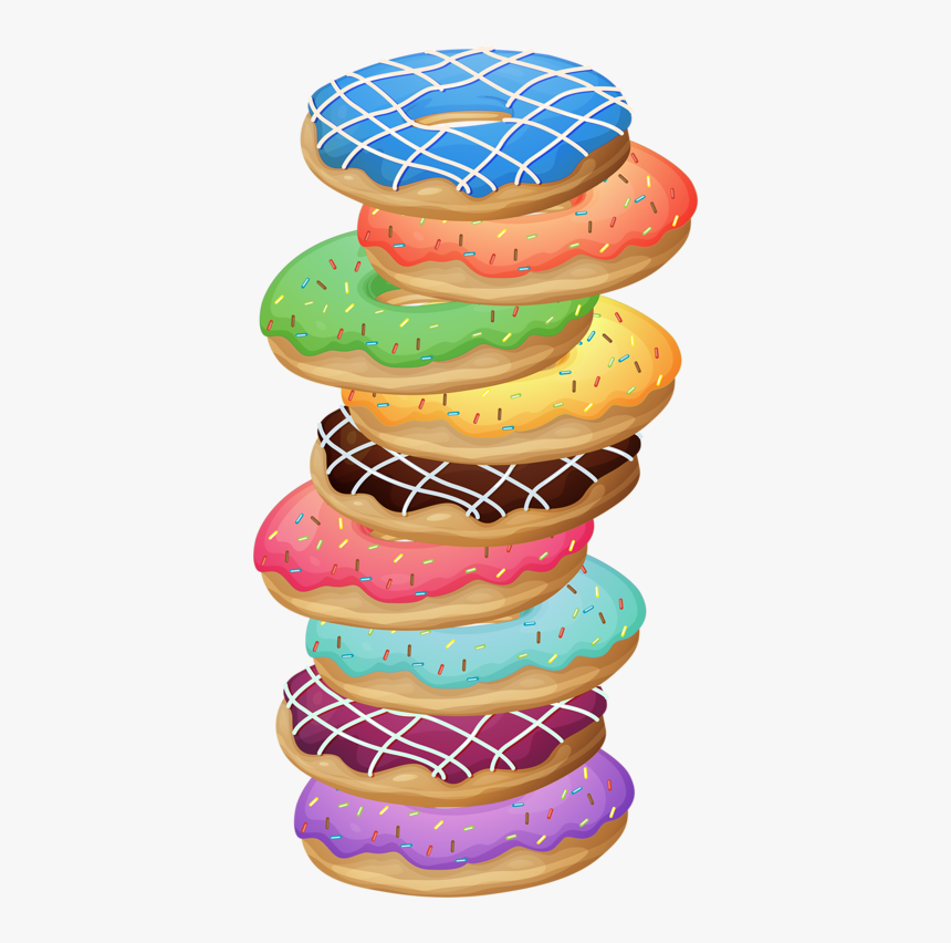 Png Pinterest Clip - Donuts And Cupcakes Clipart, Transparent Png