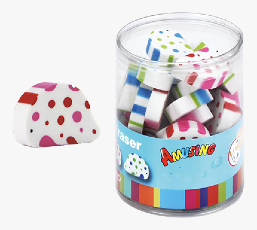 Pencil Eraser Amusing , Png Download - Polka Dot, Transparent Png