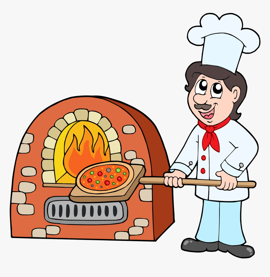 Graphic Freeuse Pizza Chef Transprent Png - Make A Pizza Clipart, Transparent Png