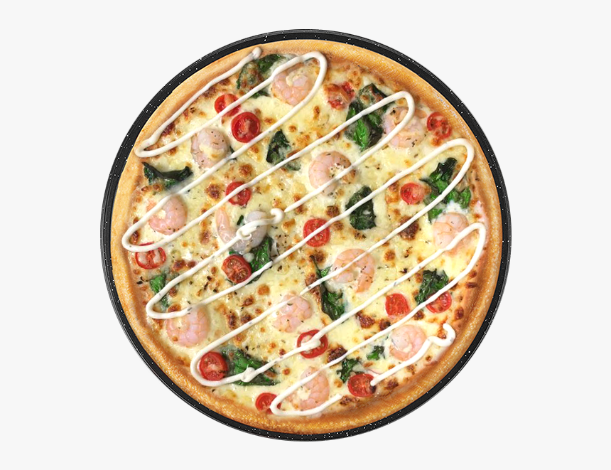 Garlic Prawn 
 Title Garlic Prawn - California-style Pizza, HD Png Download