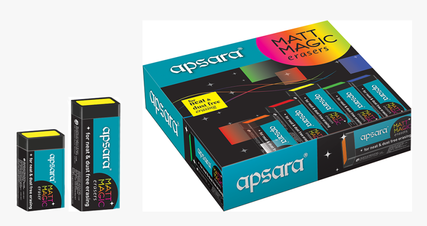 Apsara Pencil Matt Magic, HD Png Download