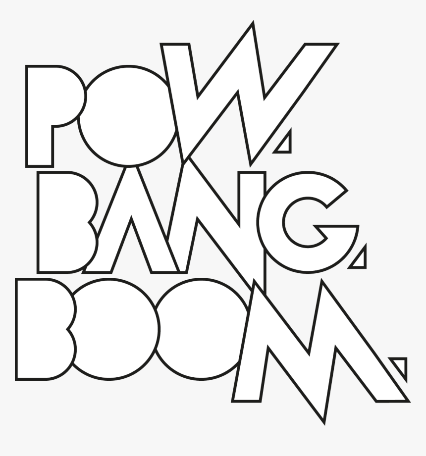 Powbangboom - Graphic Design, HD Png Download