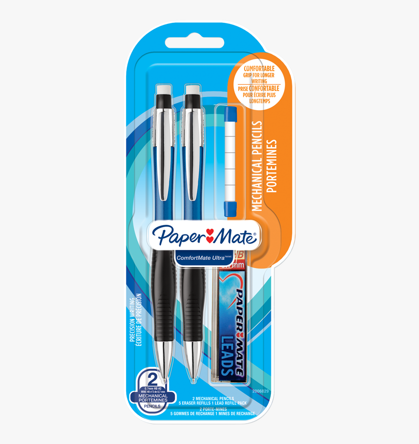 Product Image 53992 
							title Paper Mate® Comfortmate - Paper Mate Comfortmate Ultra Mechanical Pencil, HD Png Download