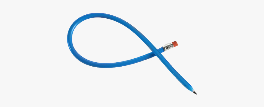 Pencil With Eraser In Yellow - Bleistift, HD Png Download