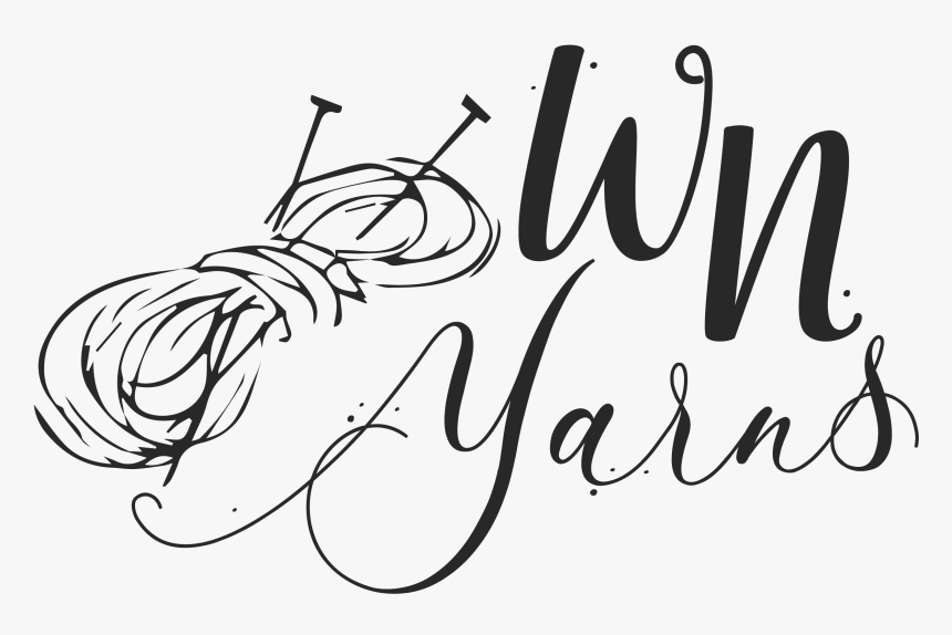 Wn Yarns - Calligraphy - Line Art, HD Png Download