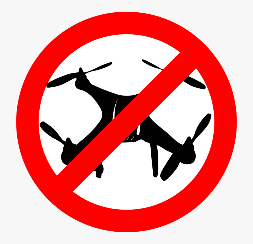 Transparent Prohibido Png - Drone Clip Art, Png Download
