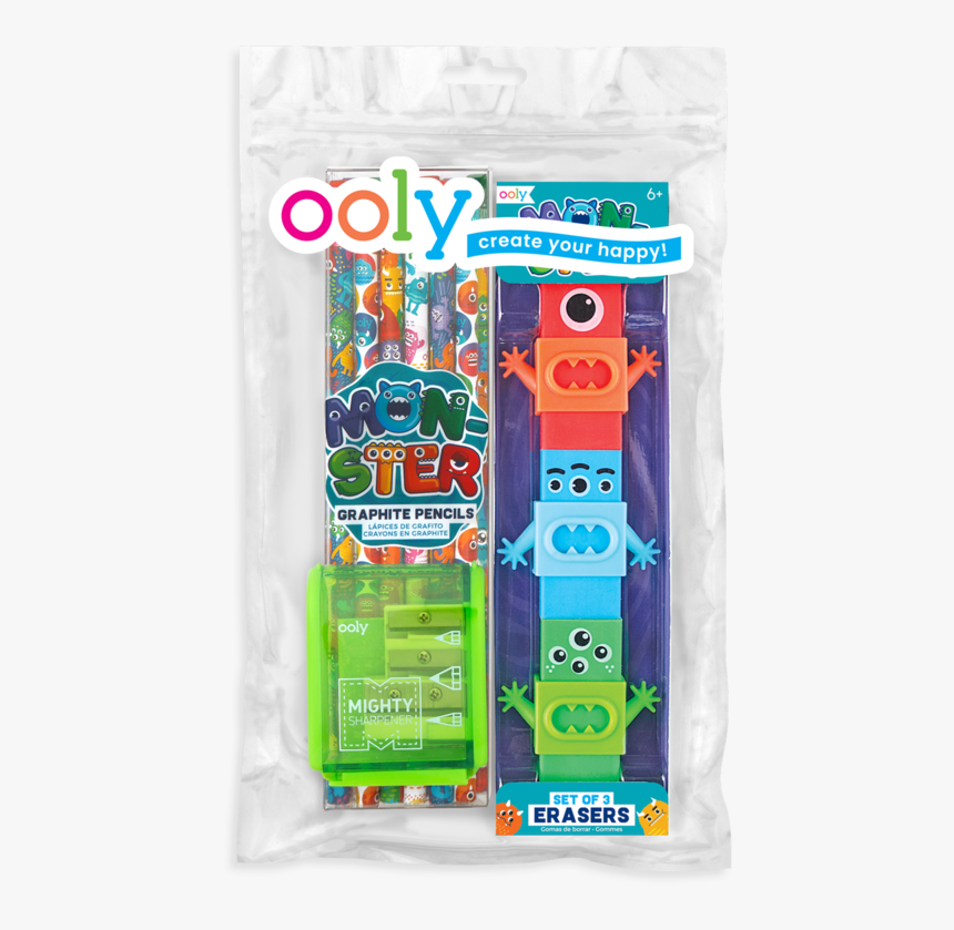 Monsters Happy Pack - Eraser, HD Png Download