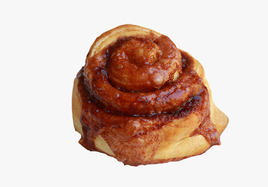 Cinnamon Roll, Cinnamon Bun, Pastry, Cinnabon, Biscuit - Food Vocabulary In Danish, HD Png Download