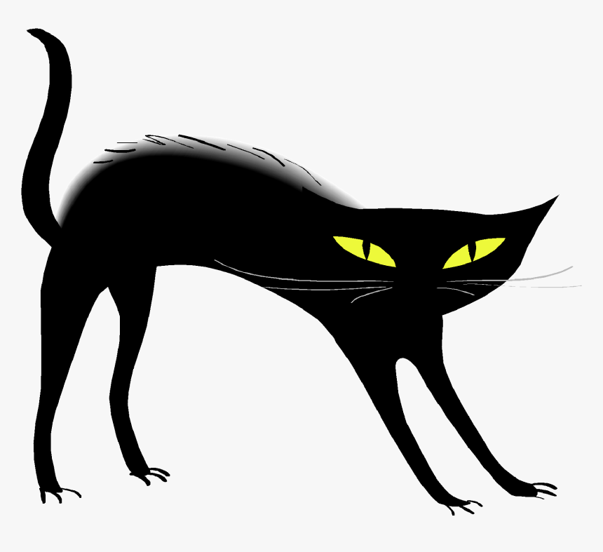 Halloween Symbols Black Cats, HD Png Download