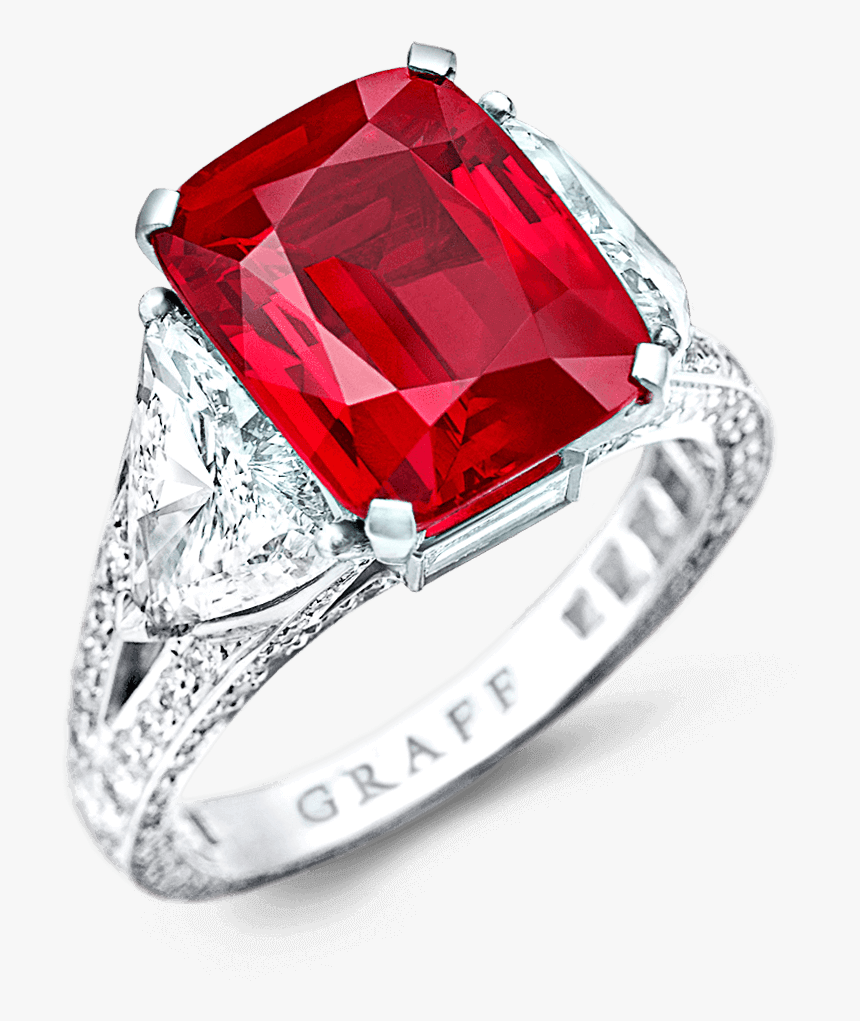 Burma Ruby Mens Ring, HD Png Download