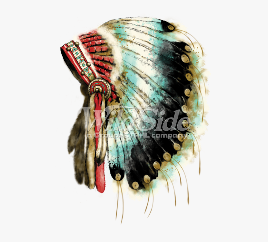 Indian Headdress Png - Native American Headdress Transparent, Png Download