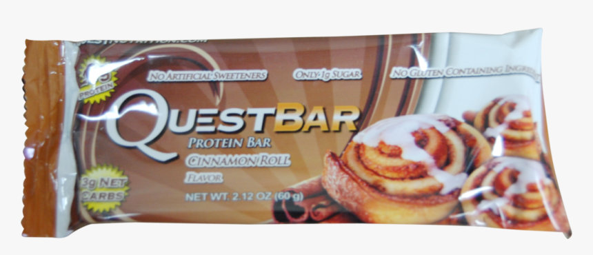 Transparent Cinnamon Roll Png - Quest Nutrition Bars Cinnamon, Png Download