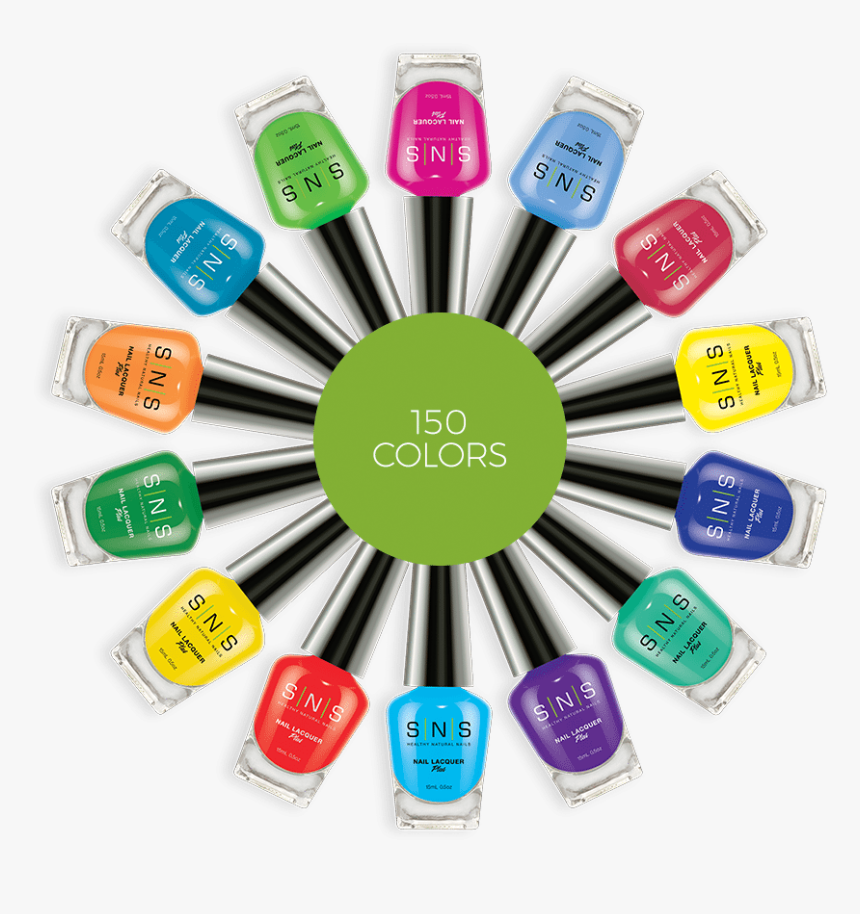 Nail Polish Options - Sns Dipping Powders With Matching Polish, HD Png Download