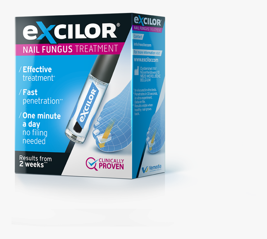 Fungal Nail Infections - Excilor Fungal Nail, HD Png Download