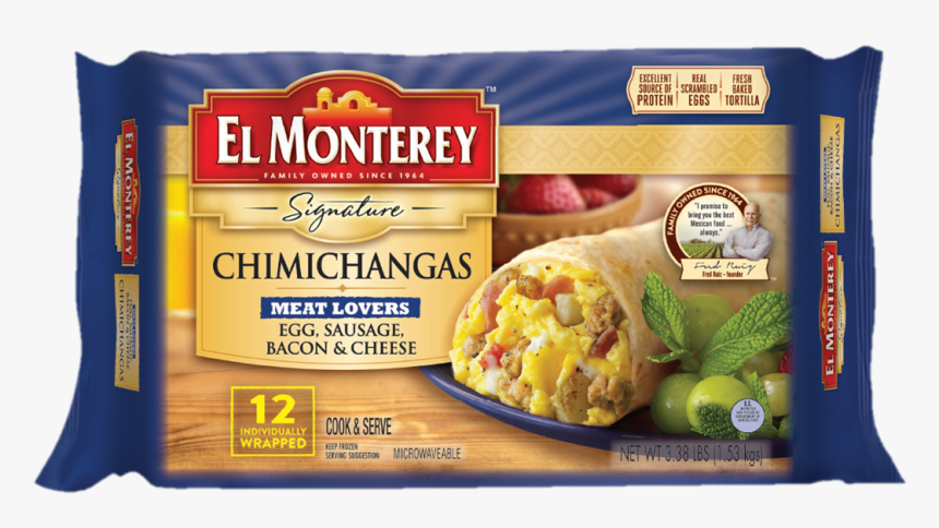 Meat Lovers Breakfast Chimichangas - Risotto, HD Png Download