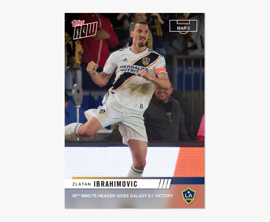 Mls Topps Now® Card - La Galaxy, HD Png Download